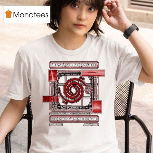 Mersiv Attack On Mars Sound Project Red Rocks April T Shirt