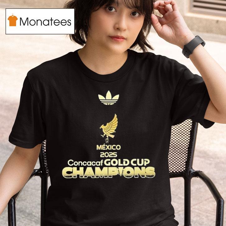 Mexico Concacaf Gold Cup Champions Bicampeones All Over Prin T Shirt