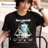 Michael Myers Halloween Years His Time Has Come Signatures T Shirt