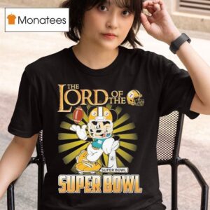Mickey Mouse The Lord Of The Pittsburgh Slers Super Bowl Trophy T Shirt