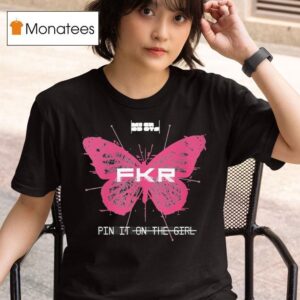 Microdots Fkr Pin It On The Girl Butterfly T Shirt