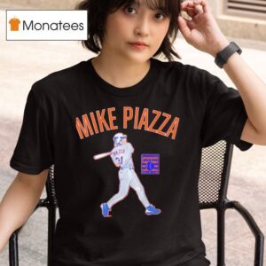 Mike Piazza Slugger Swing New York Legend T Shirt