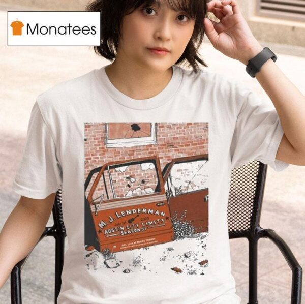 Mj Lenderman The Moody Theater Austin Tx July T Shirt