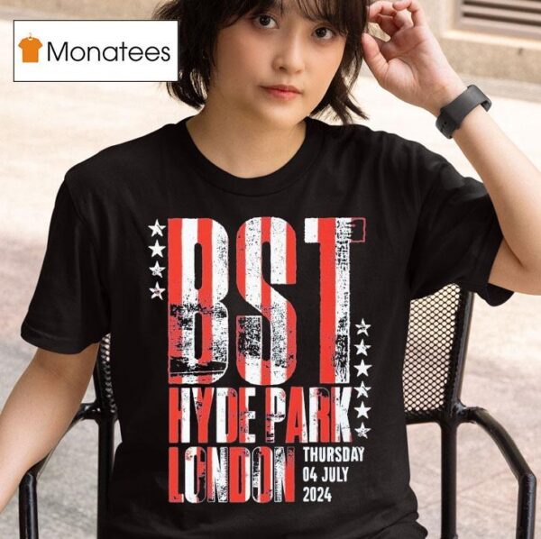 Morgan Wallen Bst Hyde Park London Event T Shirt