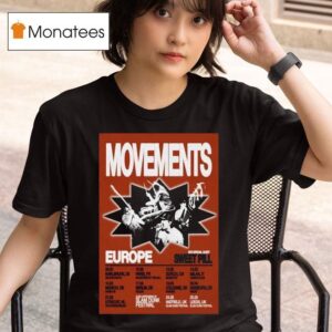 Movements Sweet Pill Europe Tour T Shirt
