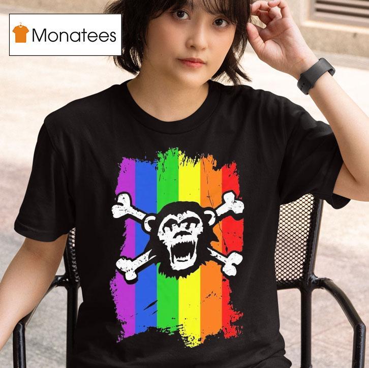 Mr Hurley Die Pulveraffen Pride Logo T Shirt