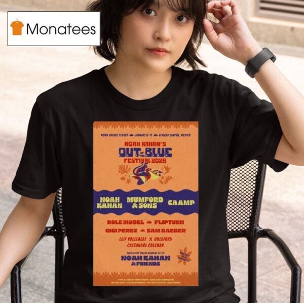 Mumford Sons Out Of The Blue Festival T Shirt