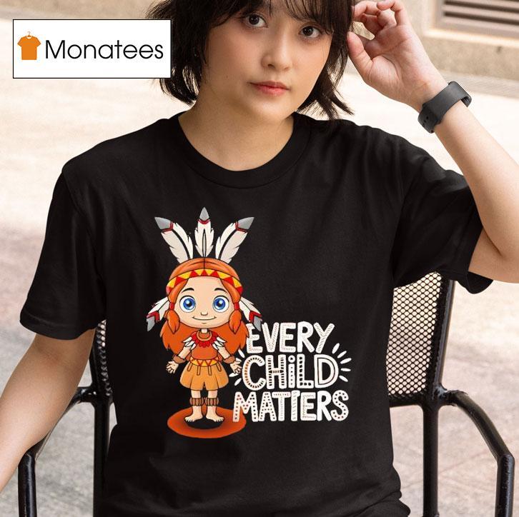 Native American Every Child Matters T Shirt