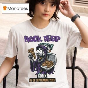 Neck Deep Cdmx Sept Auditorio Bb Mexico T Shirt