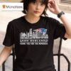 New England Patriots All Names Of Legends City Skyline Thank You For The Memories T Shirt