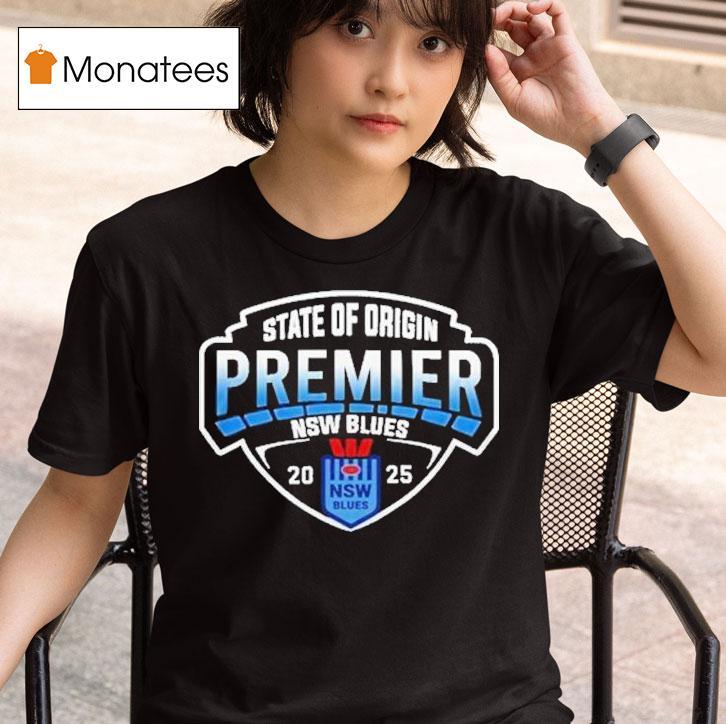 New South Wales Blues State Of Premier T Shirt
