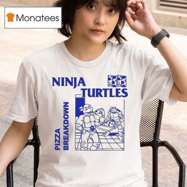 Ninja Turtles Pizza Breakdown T Shirt