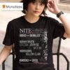 Niteharts Festival Full Live Up On Oct In San Diego Ca At Snapdragon Stadium T Shirt