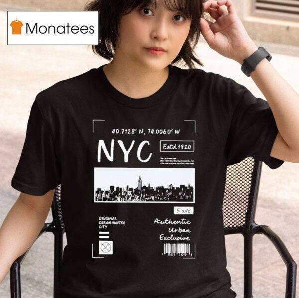 Nyc Estd Authentic Urban Exclusive T Shirt