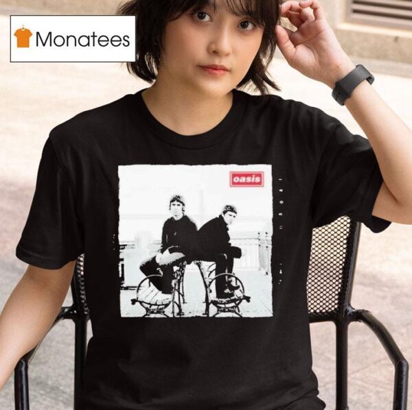 Oasis Live Tour Film Photo Chairs T Shirt