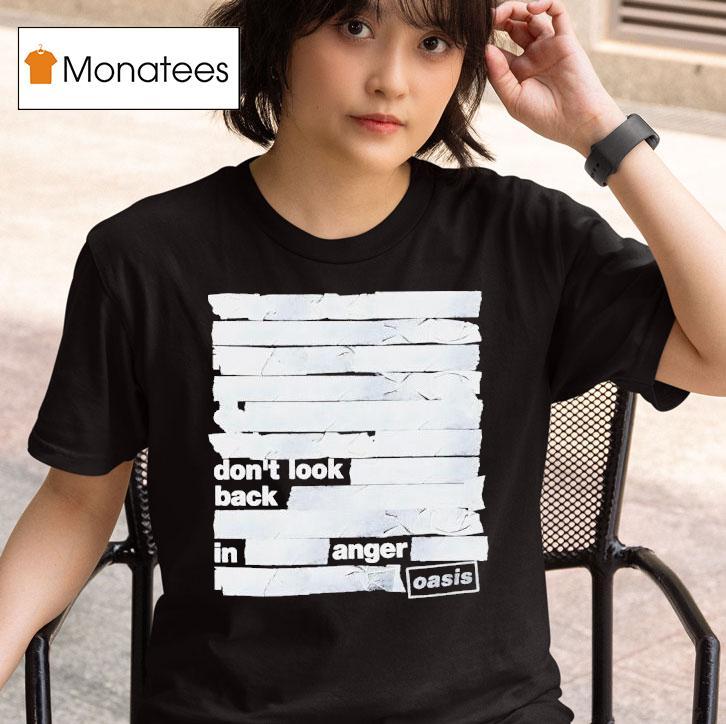 Oasis Live World Tour Don T Look Back In Anger T Shirt