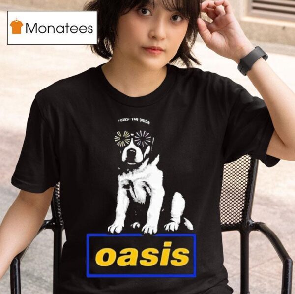 Oasis Transit Van Union Mad Dog T Shirt