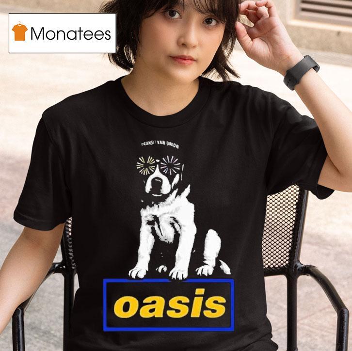 Oasis Transit Van Union Mad Dog T Shirt
