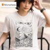 Opal In Sky Lost Moon By Alyvia T Shirt