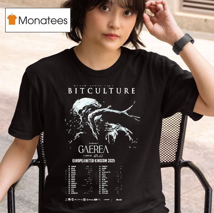 Orbit Culture Death Above Life With Gaerea X Atlas Support Eu Uk Tour Dates T Shirt