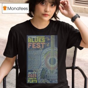 Ottawa Bluesfest Memorabilia Autographed T Shirt