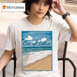 Out Of Office Beach Painting T Shirt