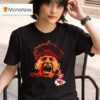 Patrick Mahomes Bigface Kansas City Chiefs Football Signature T Shirt