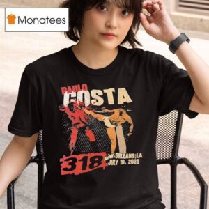 Paulo Costa New Orleans La July T Shirt
