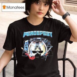 Peacemaker Mask Peacefest July At San Diego Ca Prepare To Be Rocked Dc Studios T Shirt