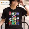 Peanuts Boston Red Sox X Celtics X Bruins X New England Patriots Forever Not Just When We Win T Shirt