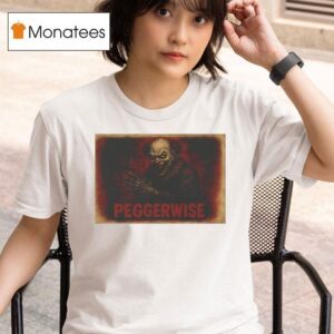 Peggerwise Horror Retro Pennywise Halloween T Shirt