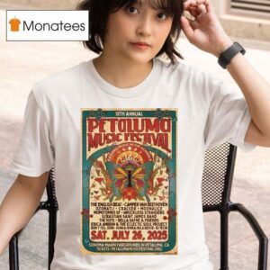 Petaluma Music Festival Petaluma Th Annual Ca Shows T Shirt