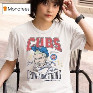 Pete Crow Armstrong Chicago Cubs Baseball Signature T Shirt