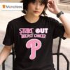 Philadelphia Phillies Strike Out Breast Cancer T Shirt