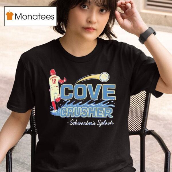 Phillies Kyle Schwarber Finds Mccovey Cove Crusher T Shirt