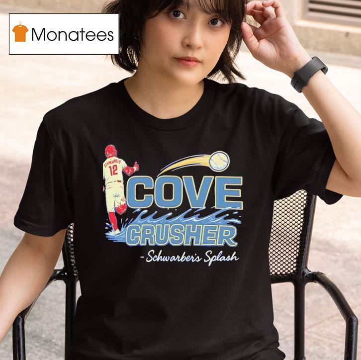 Phillies Kyle Schwarber Finds Mccovey Cove Crusher T Shirt