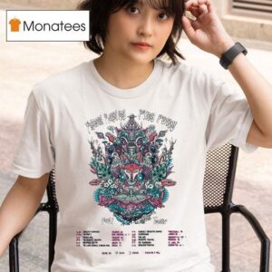 Pigeons Playing Ping Pong Fall Tour Dates Psychedelic With Full City T Shirt