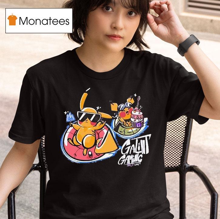 Pikachu Pokemon Floats Galint Gaming T Shirt
