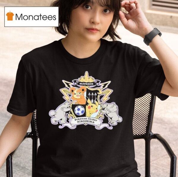 Pokemon Sanfrecce Hiroshima T Shirt