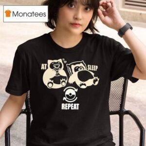 Pokemon Snorlax Eat Sleep Repea T Shirt