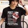 Post Festival Hifi Indy Indianapolis Indiana Tour Rose T Shirt