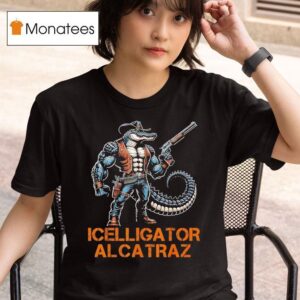 Prison Icelligator Alcatraz T Shirt