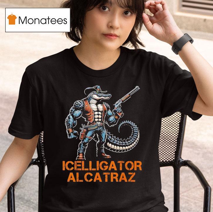 Prison Icelligator Alcatraz T Shirt