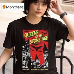 Queens Of The Stone Age July Transylvania Ro Electric Castle T Shirt