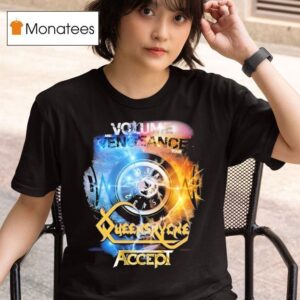 Queensrche X Accept Volume And Vengeance Tour T Shirt
