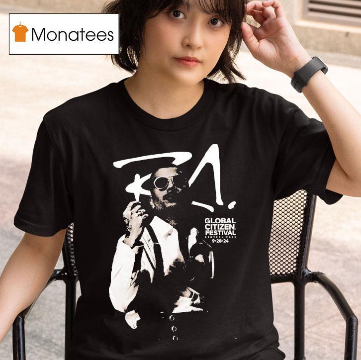 Rauw Alejandro Global Citizen Festival Central Park T Shirt