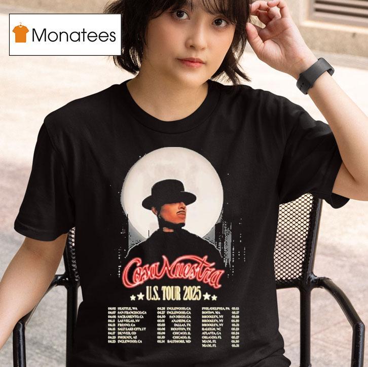Rauw Alejandro Us Cosa Nuestra World Tour T Shirt