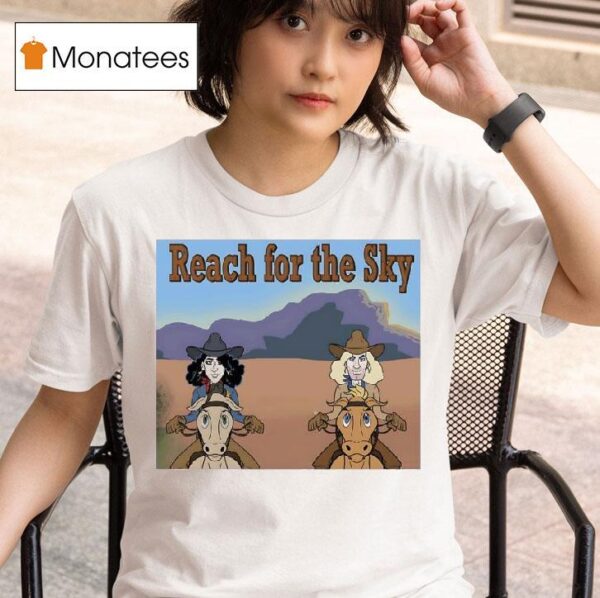 Reach For The Sky Riding Horse T Shirt