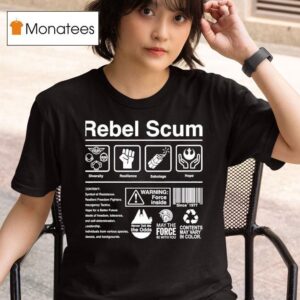 Rebel Scum May The Force Be With You T Shirt