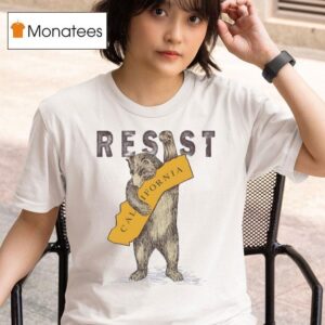 Resist Bear California T Shirt